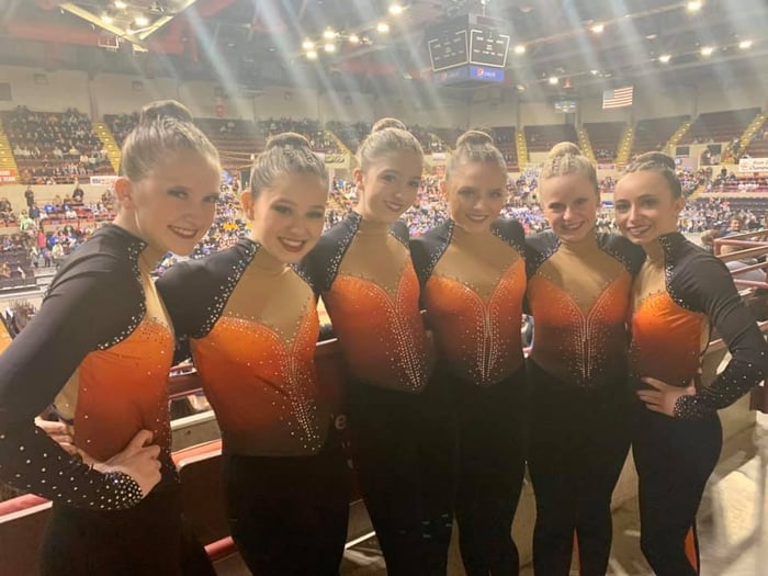 West De Pere Dance Team Kick Dance Unitards