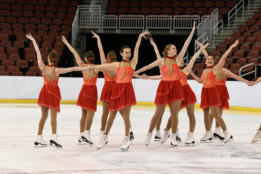 Western Michigan University Open Collegiate Synchronized Skating Team