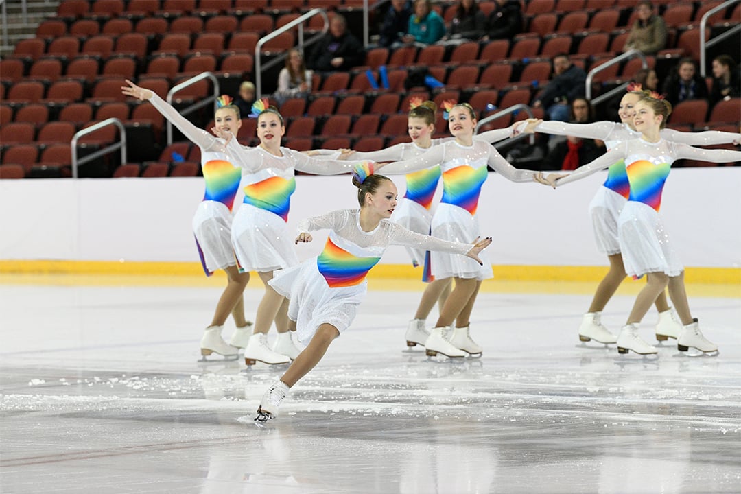 Windjammers Open Juv Synchronized Skating Team