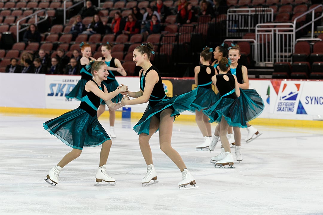 Windjammers Pre Juv Synchronized Skating Team