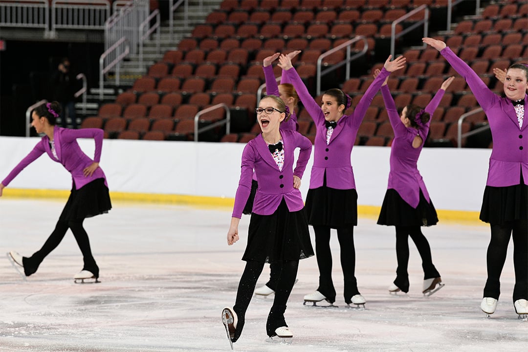 Wisconsin Edge Pre-Juv Synchronized Skating Team