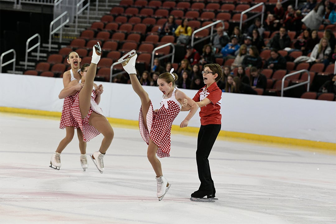 Wisconsin Inspire Juvenile Synchronized Skating Team