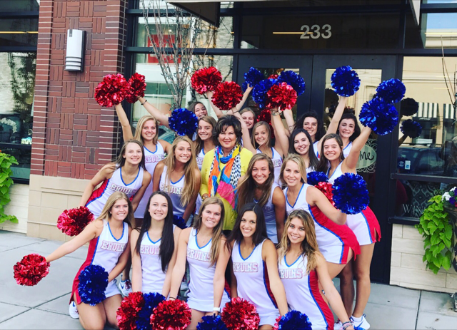 cherry creek poms cheer dress 