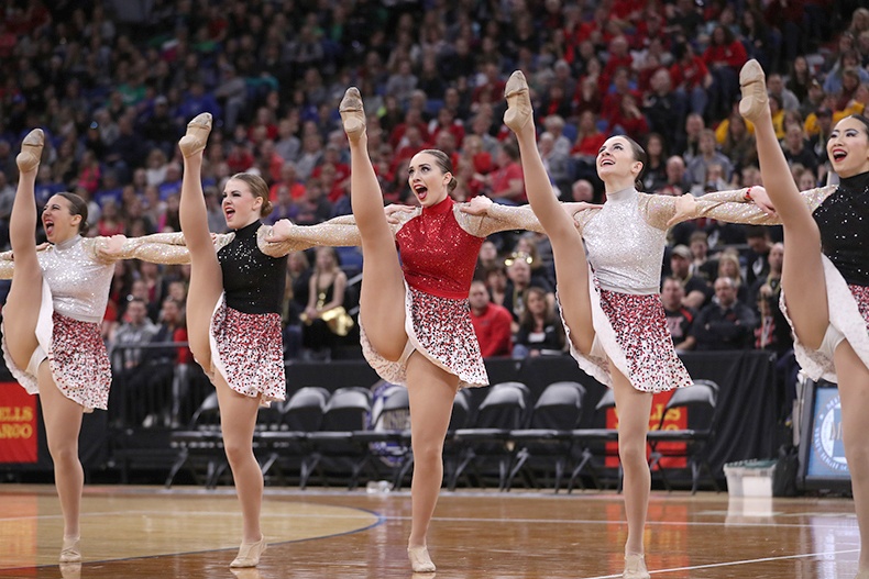 Lakeville North Dance Team High Kick Costume