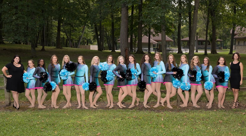 west bend west dance team pom dresses