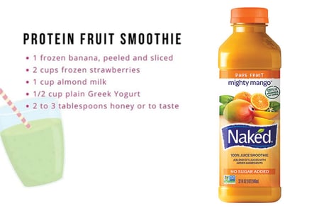 smoothie ideas for dancers