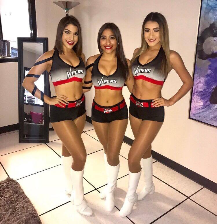 The RGV Snake Charmer ladies rocking their 2017-2018 look