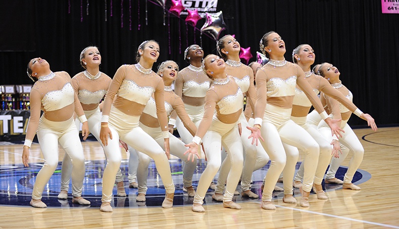 Iowa State Dance Team Competition dance team appliques