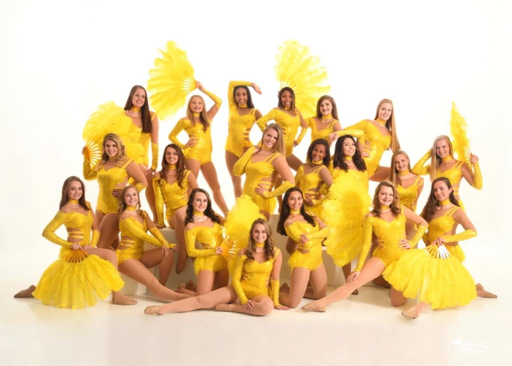 ashwaubenon dance team custom dance costume for kick