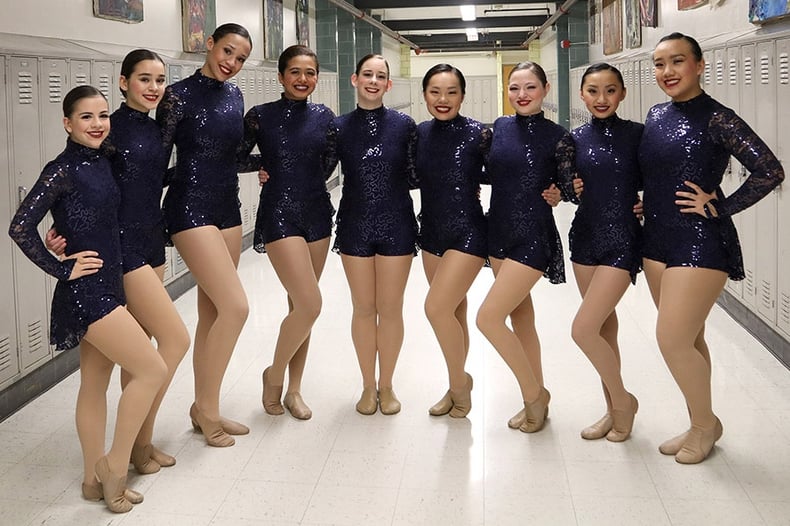 Roseville Dance Team Custom jazz costume