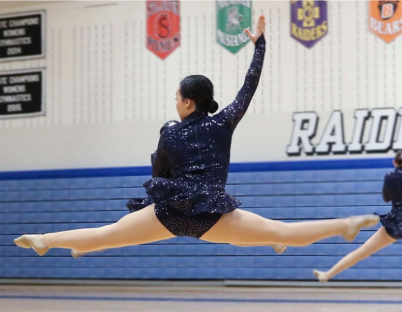 Roseville Dance Team Custom jazz costume