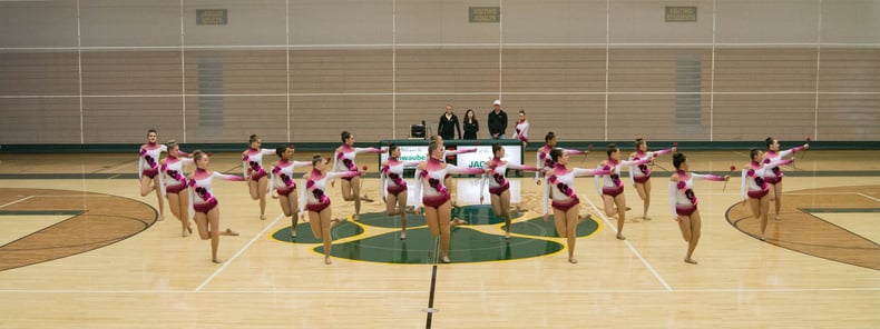 ashwaubenon dance team custom dance costume for jazz 