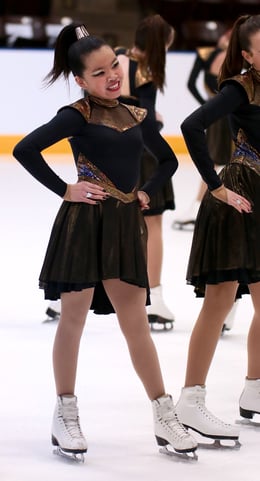 beyonce theme futuristic skate dress by Teams Elite