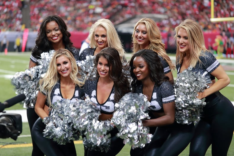 Looks We Love: NFL Cheerleaders' Bold Color Rush Uniforms!