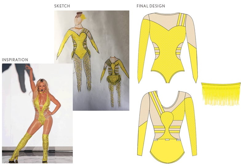 ashwaubenon dance team custom dance costume for kick