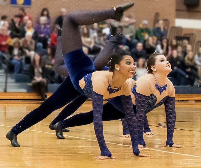 Bismarck Demonettes high kick costume