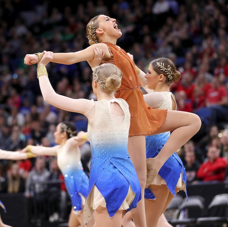 Chaska High School MN State 2017 Kick Dance Costumes