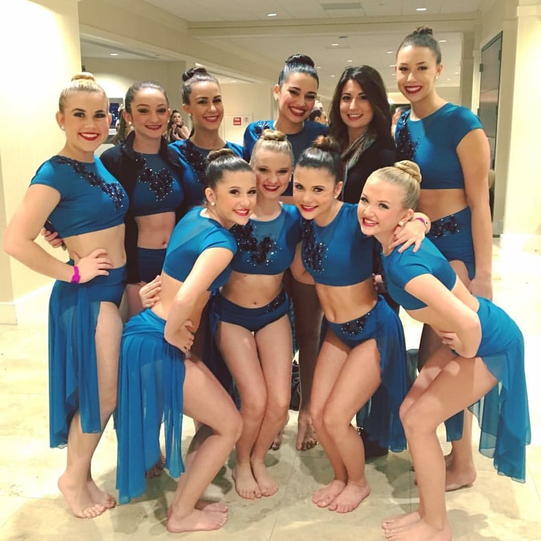 Dance Space Blue Lyrical costume by The Line Up