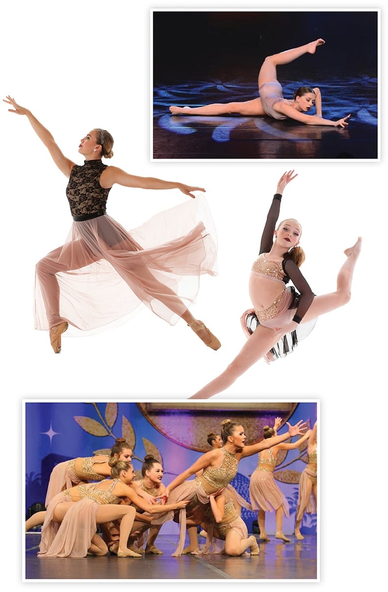 Color of the year for dance costumes: dusty rose