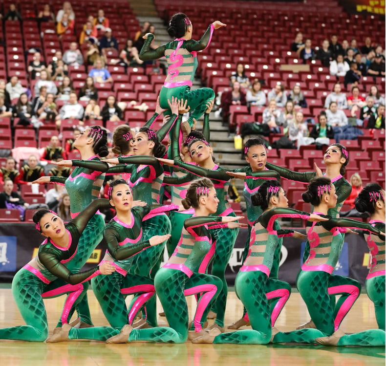 Hazen drill team snack costume