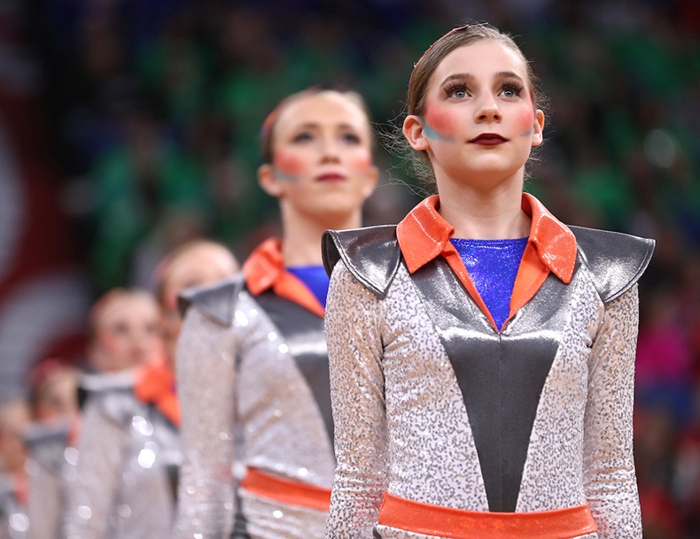 Henry Sibley Mendota Heights High School MN State 2017 High Kick.jpg