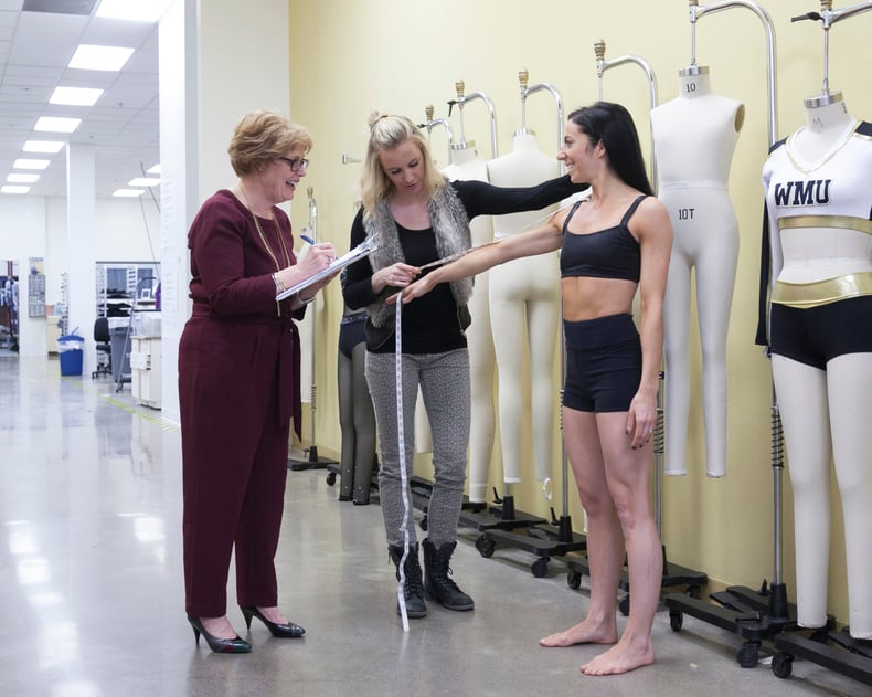 sizing for a dance costume