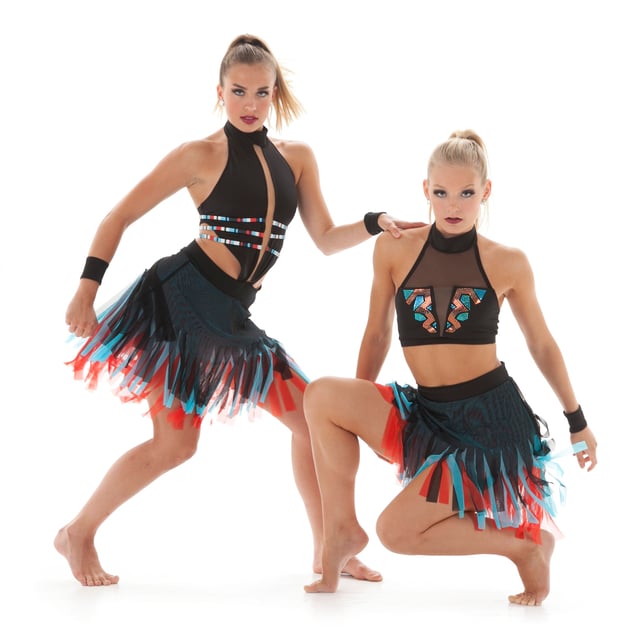tribal theme dance costumes