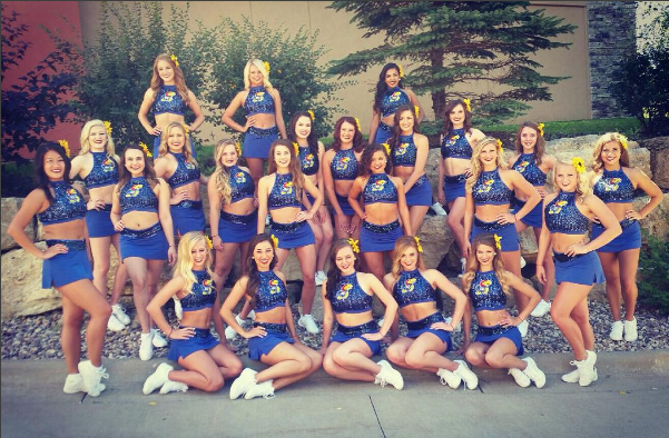 Rock Chalk Dancers at camp