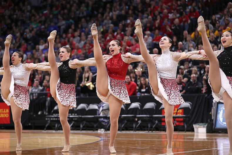 Lakeville North High School MN State 2017 High Kick.jpg