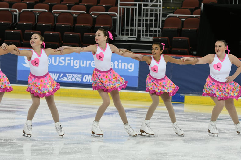 competition recap synchronized skating dress 