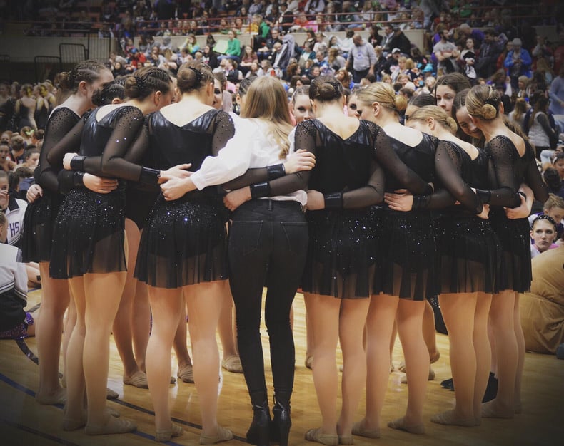 Prescott High School Dance Team Custom Jazz Costume Prescott High School Dance Team Custom Jazz Costume