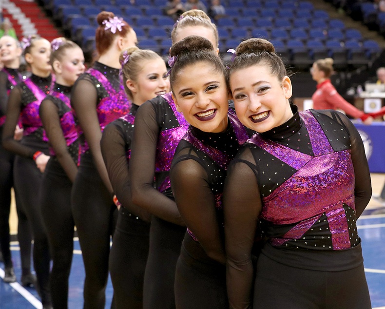 Spring Lake Park High School MN State 2017 3 High Kick.jpg