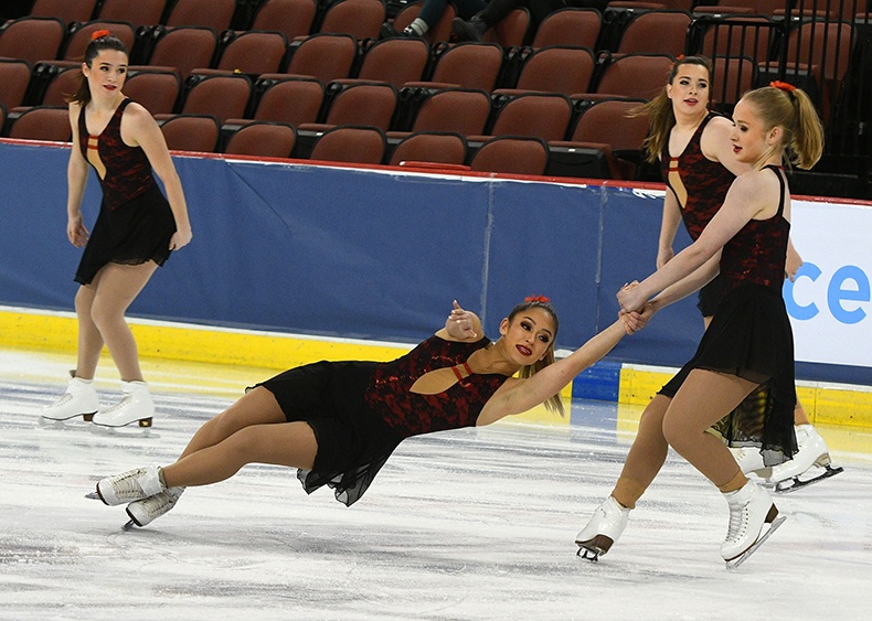 competition recap synchronized skating dress 