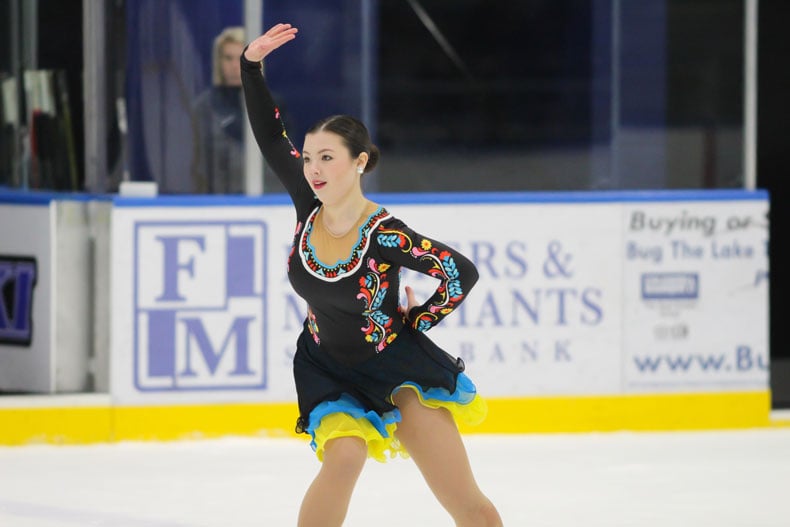 Trine University Varsity Synchronized Skating Team