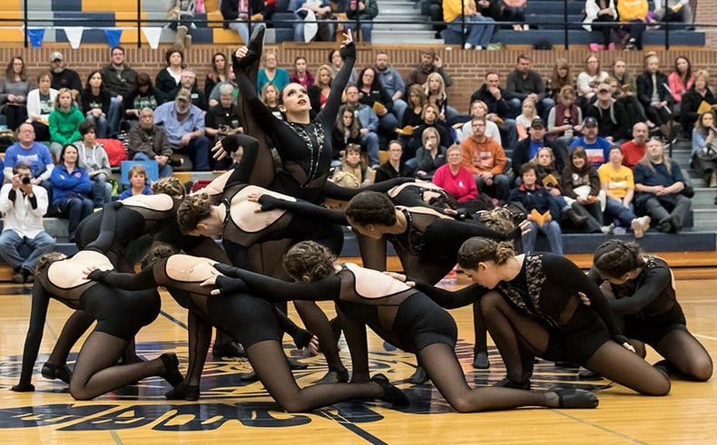 Valley City High Kick Dance Costume