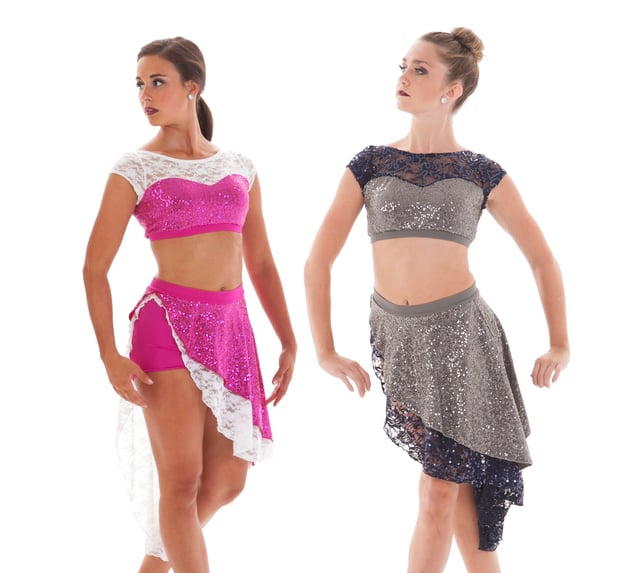 Vanna and Vanna Charlize dance costumes