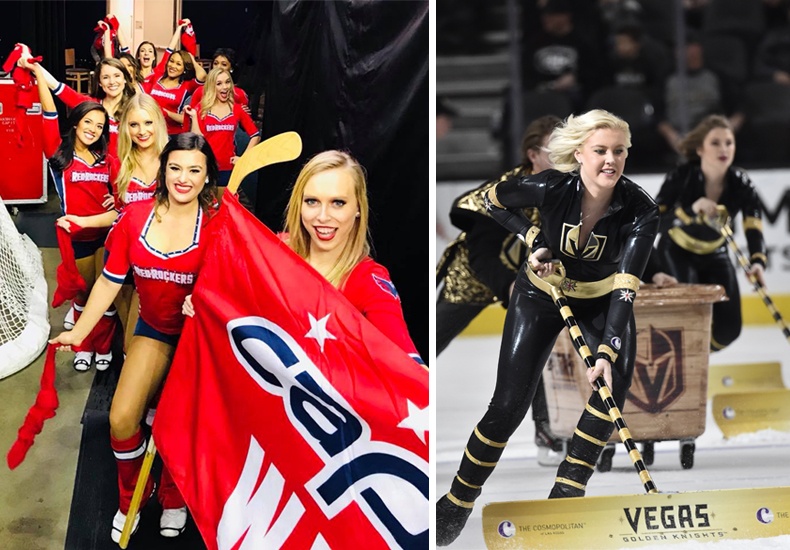 Stanley Cup Finalists Washington Capital Red Rockers & Vegas Golden Knights Crew