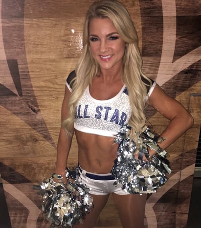 NBA allstar dancer Timberwolve's demi