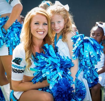 carolina panthers Juniors Cheerleaders