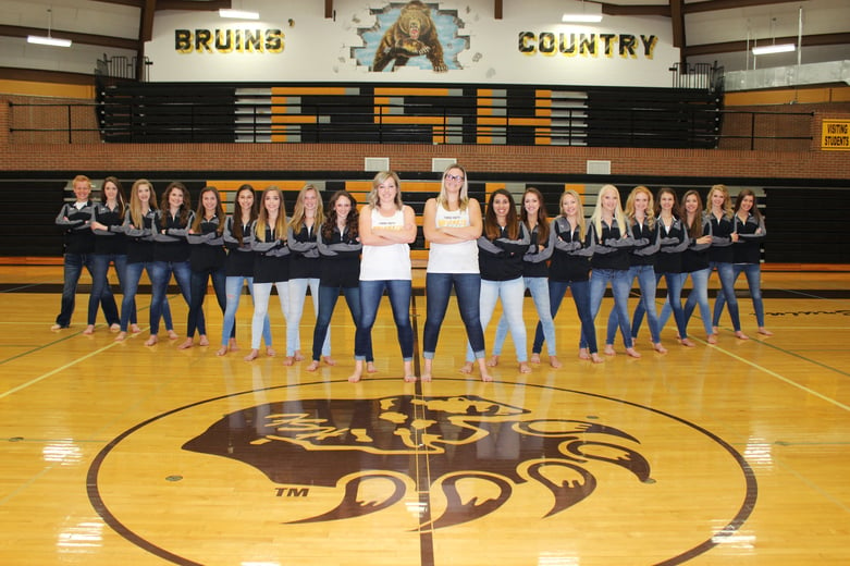 Fargo south bruinkix dance team