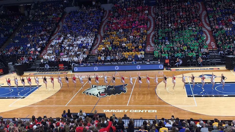 Lakeville North Dance Team High Kick Costume