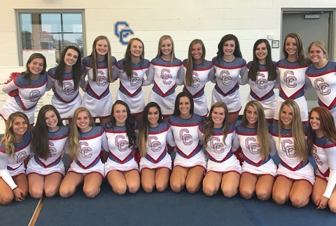 long sleeve cheer dress cherry creek poms 