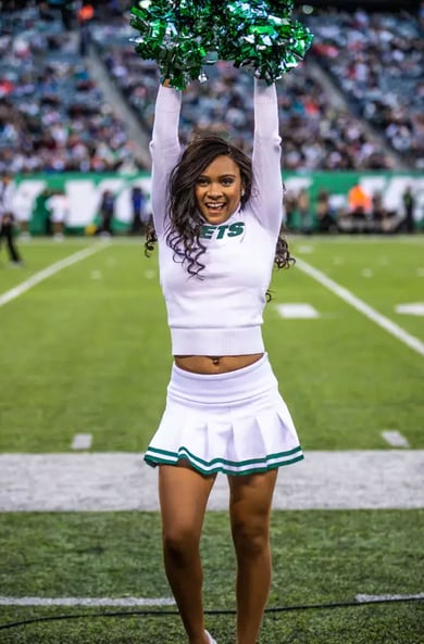 New York Jets Flight Crew throwback with sweatshirt