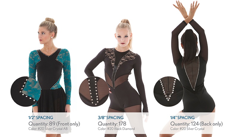 rhinestone estimating guide for dance costumes 