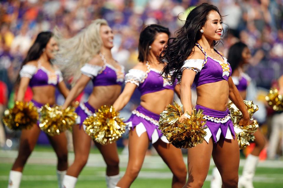 Team Spotlight: The Minnesota Vikings Cheerleaders' Multi-Uniform