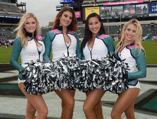 Philadelphia Eagles Cheerleaders BCA jackets 