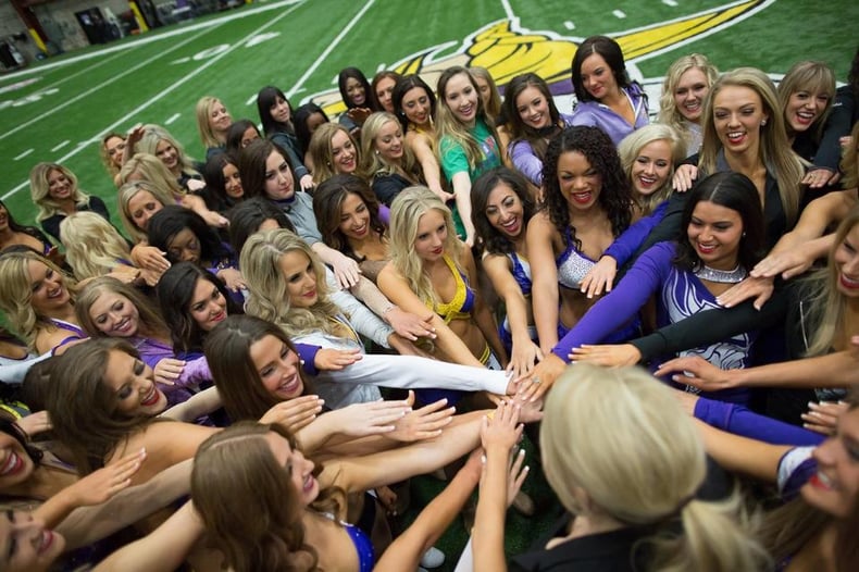 Minnesota Vikings pro cheer auditions 