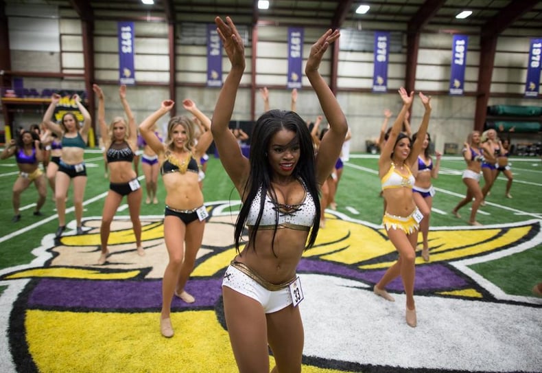 Minnesota Vikings pro cheer auditions 