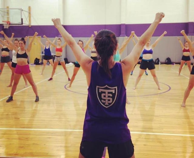 University of St. Thomas Dance Team Practice