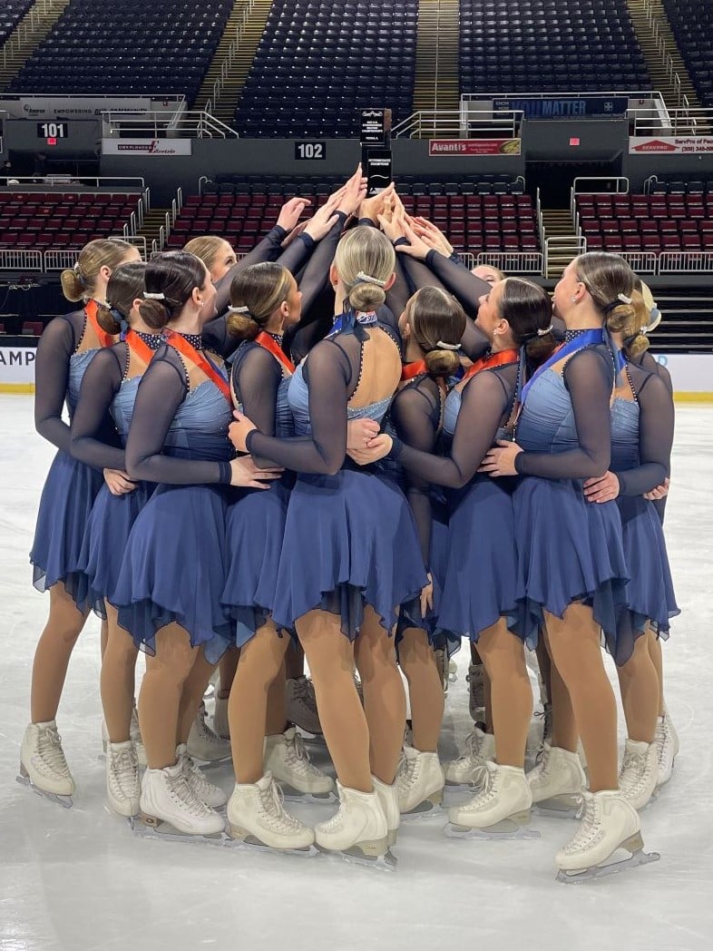 Capital Ice Chips Intermediate Synchronized Skating Dresses